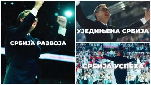 RAD, RAD I SAMO RAD: Vučić poslao snažnu poruku – Srbija  zemlja uspeha, razvoja i napretka
