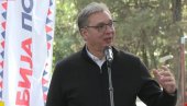 VUČIĆ SA NARODOM U VRBASU: Hvala vam što se borite, nije bilo lako i jednostavno