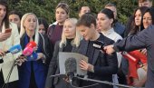 STUDENTSKA LISTA JE PREVARA Ana Brnabić direktno o nasilju blokadera: Glas za listu broj 1 je glas za slobodnu, stabilnu demokratsku Srbiju