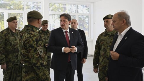 GAŠIĆ U ZAJEČARU: Obnovljena kasarna Nikola Pašić spremna za povratak obaveznog vojnog roka (FOTO)