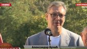 VUČIĆ SA NARODOM U LAJKOVCU: Najveći problem je voda, i to će koštati 100 miliona evra