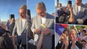 DA NAM BUDEŠ CEO VEK PREDSEDNIK: Baka Nadežda prišla Vučiću, a onda mu dala ovaj poklon (VIDEO)