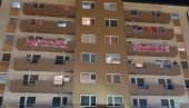Transparenti širom Srpske na studentskim domovima kao odgovor studentima iz Srbije na njihove parole (FOTO)