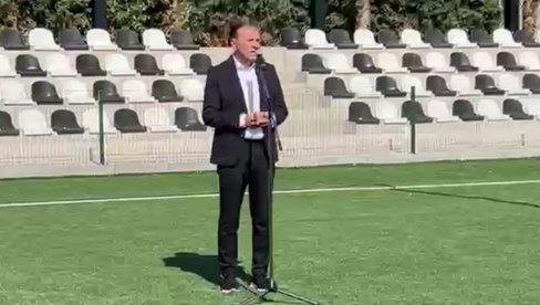 Rasim LJajić poručuje: Partizan mora da bude prvi izbor za sve, kada roditelj ovde ostavi dete... (VIDEO)