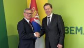 МИНИСТАР ГЛАМОЧИЋ СА АМБАСАДОРОМ СЛОВАЧКЕ: Пријатељство и партнерство Србије и Словачке јачамо и конкретним пројектима у пољопривреди