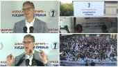 VUČIĆ U PANČEVU: Politika napolje iz škola i sa fakulteta, dosta je bilo (FOTO/VIDEO)