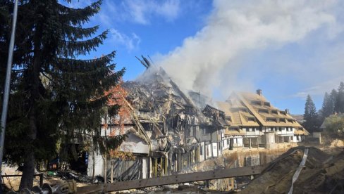 GOREO HOTEL: Lokalizovan požar na Kopaoniku