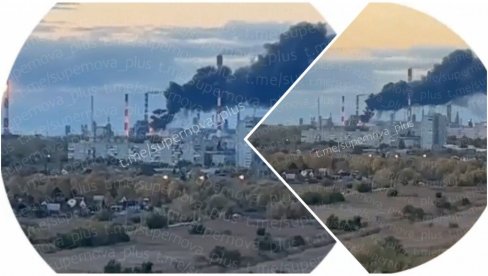 STIGLA OSVETA ZA MASAKR: Napadnuta rafinerija u Omsku (VIDEO)