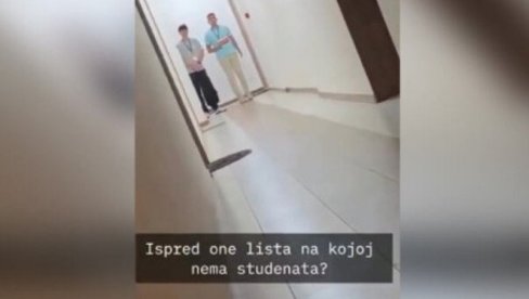 BLOKADERI KRENULI OD VRATA DO VRATA, PA POLJUBILI ISTA! STANARKA IZ ZGRADE IM PORUČILA: Ovde svi glasaju za Vučića! (VIDEO)