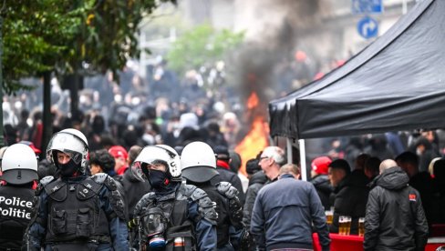 ПРИВОЂЕЊА У БЕЛГИЈИ ЗБОГ НЕРЕДА НА ПРОТЕСТИМА: Предњачили малолетници