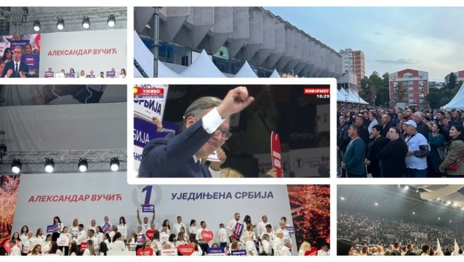 ORILO SE “ŽUTI LOPOVI”: Vučić zagrmeo u Kragujevcu - “Žele da pljačkaju kao pre 2012.”