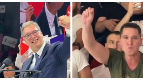 MOJ DANILO, MOJ PONOS Vučić podelio moćan snimak sa skupa u Kragujevcu, uz naravno onu našu  (VIDEO)