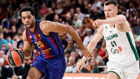 Kakva utakmica u Evroligi: Žalgiris napravio veliki preokret i pobedio Barselonu