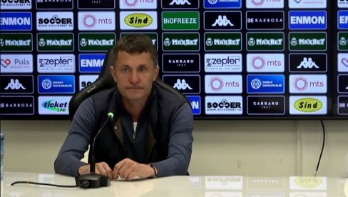 Ilić digao uzbunu u Humskoj: Ovo je previše za Partizan, moramo da se probudimo