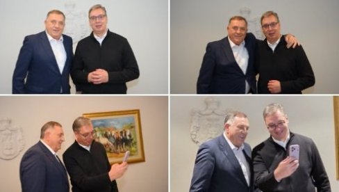 DODIK: Vučić bio uz nas kada je Sarajevo mislilo da je Srpska gotova, danas podrška njemu i listi Ujedinjena Srbija