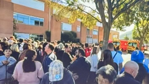 OKIDAČ POVUČEN U ATMOSFERI NAPETOSTI: Za sada se pucnjava u francuskoj školi ne dovodi u vezu s aktuelnim protestima