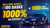 REGISTRUJTE SE I DAJTE GAS: 1.000% bonusa i 1.000 besplatnih spinova