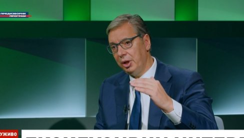 JA ZNAM DA NAS NEĆE PRIMITI U EVROPU SKORO Vučić: Mi smo pod ogromnim pritiskom zbog činjenice da smo jedina zemlja koja nije u NATO savezu