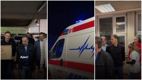 MALI U OBILASKU HITNE POMOĆI: Požrtvovani lekari i medicinsko osoblje koji rade noć i dan brinući se o pacijentima