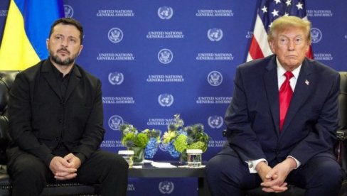 ТРАМП ОТКАЧИО ЗЕЛЕНСКОГ?! Шокирао Кијев, разбеснео ЕУ, изазвао незадовољство међу политичарима у САД