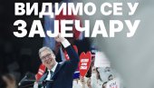 BORBA ZA SRBIJU SE NASTAVLJA: Vučić večeras u 18 časova u Zaječaru šalje važne poruke građanima