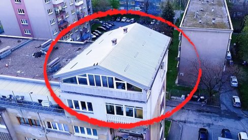 SAMO U BIH: Svet u neverici zbog onoga šta je Bosanac napravio na krovu zgrade (VIDEO)