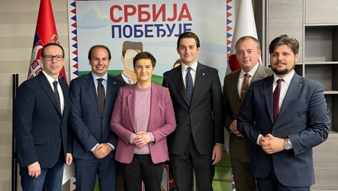 Omladina Forza Italia, Antonija Tajanija, danas i sutra je u poseti SNS-u!