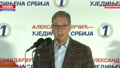 VUČIĆ ZAHVALAN NARODU: Vi ste trpeli, ali ste bili uz svoju otadžbinu
