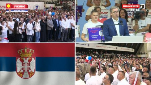 ИДЕМО ДА ИХ ПОБЕДИМО 25. Вучић: Посебно се захваљујем пензионерима и женама које су сачувале породице и друштво