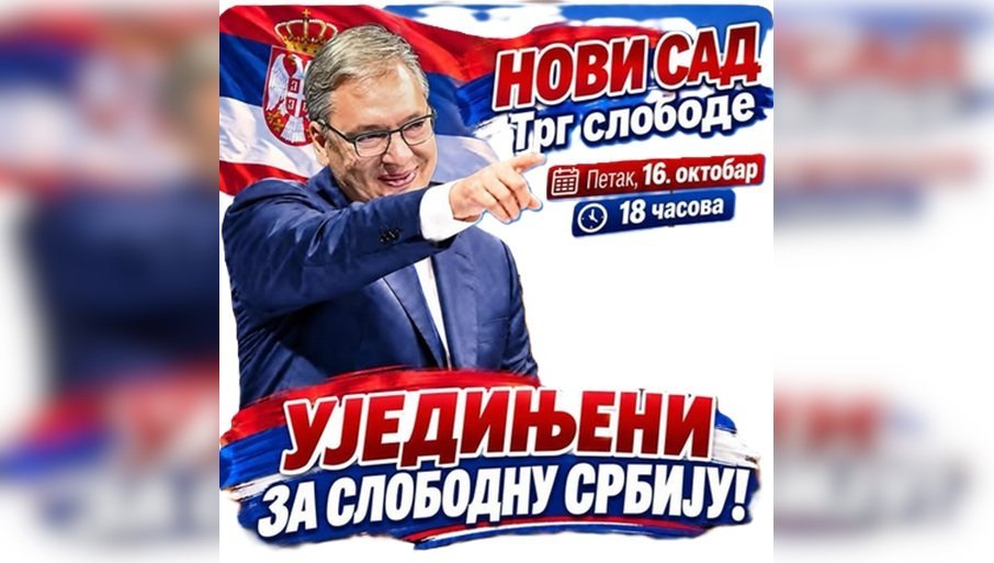 NOVI SAD SUTRA POKAZUJE SNAGU I JEDINSTVO! Srpska Atina u petak šalje snažnu poruku sa Trga slobode „Ujedinjeni za slobodnu i snažnu Srbiju!“
