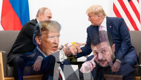 TRAMP OŠTRO: Sa Putinom je lakše sarađivati nego sa Zelenskim