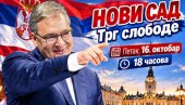 NOVI SAD ČEKA VUČIĆA! Narod ujedinjen do pobede