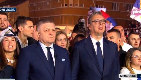FICO NA SRPSKOM PRUŽA PODRŠKU VUČIĆU! Pogledajte šta je Srbija postigla od kada je Aleksandar postao premijer, a onda predsednik