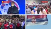 VUČIĆ NA ZBORU U KOVILOVU, KRAJIŠNICI ZAPEVALI: Oj Vučiću naše desno krilo, sve ti zdravo i veselo bilo! (VIDEO)