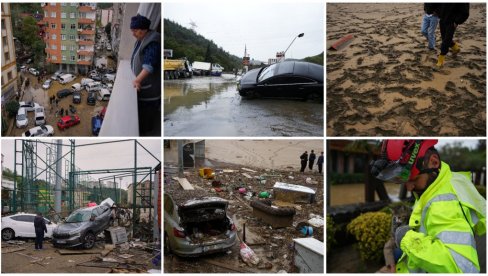 MIRNA ŠETNJA CENTROM SE PRETVORILA U BORBU ZA ŽIVOT: Poznati srpski humanitarac u Istanbulu, ovo su jezive scene potopa (FOTO)