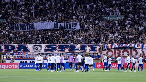 Torcida prekršila nepisano pravilo! Novi skandal navijača Hajduka