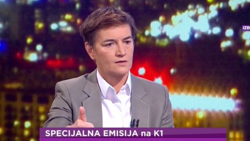 ZAŠTO NE BI NEKO VOLEO DA ŽIVI U SRBIJI? Brnabić: Stranci ne žele da idu odavde