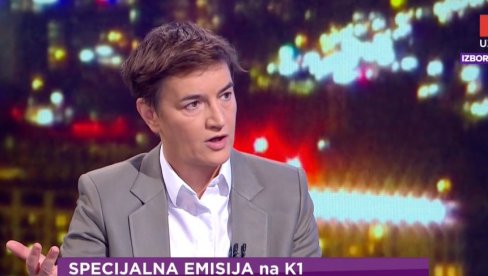 IMATE SAD VIŠE LJUDI KOJI TRAŽE NAŠ PASOŠ Brnabić: Išli smo težim putem, ali je održana stabilnost