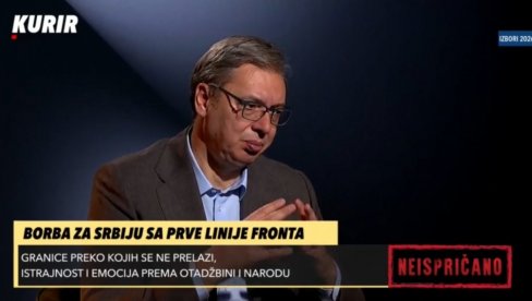NAPADAJU PORODICU, MAJKU, ALI JA SAM SPREMAN NA TO! Vučić otkrio kako podnosi brutalnu satanizaciju