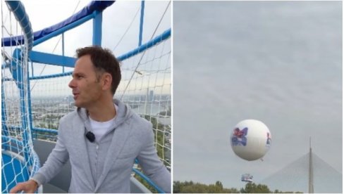 SINIŠA MALI ISPROBAO EKSPO BALON! Sa 150 metara visine poručio: Sledeći put kad budem imao ovakve ideje... (VIDEO)