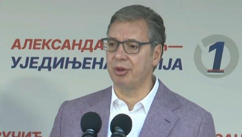 VUČIĆ IZ KRUŠEVCA: Životni standard porastao za 2,5 puta, ali možemo još bolje