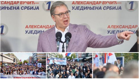 POLITIKA NAPOLJE SA FAKULTETA I ŠKOLA! Vučić u Kruševcu: Želim puno sreće Makronu i Meloni u borbi da sačuvaju svoje zemlje (FOTO/VIDEO)