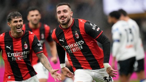 Pavlović se radovao, Krstović pogodio: Milan bolji od Atalante u Seriji A (VIDEO)