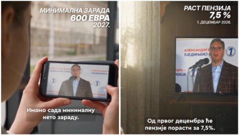 IMAMO PLAN ZA SVAKO SELO I SVAKI GRAD Vučić: Znate da ne odustajem od naših ciljeva sve dok oni ne postanu stvarnost (VIDEO)