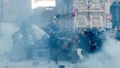 ШОКАНТНИ ДЕТАЉИ СА ПРОТЕСТА У ИТАЛИЈИ: Најмлађи учесник у нередима има само 11 година