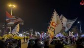SRBIJA POBEĐUJE: Magična atmosfera na Novom Beogradu (VIDEO)