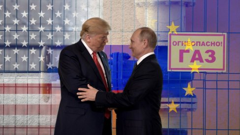 TRAMP SVOJIM PLANOM ŠOKIRAO ZAPAD: Ruski gas se vraća u Evropu? Putin trlja ruke, Berlin poručuje: Nikada više!