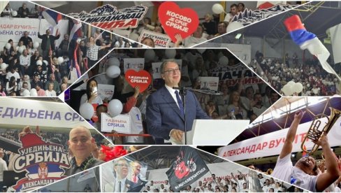 NJIH PODRŽAVAJU KURTI, KANDIĆ I MILO, MENE FICO I PUTIN: Vučić pitao narod u Čačku  - Zar izbor nije jasan za koga ćete da glasate?