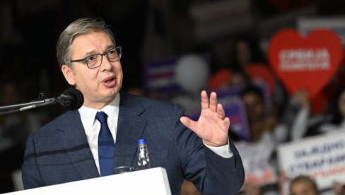 VUČIĆ: Studentsku listu podržavaju Kurti, Felinger, Plenković, a mene Putin, Fico... pa vi vidite