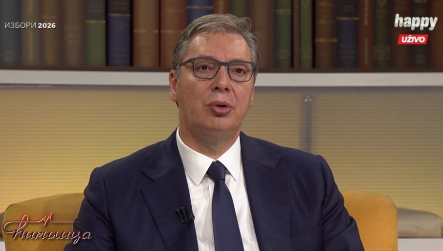 NUDIĆEMO RUKU I RAZGOVOR SVAKOME, ALI DRŽAVU NIKOME NEĆEMO DATI DA NAM UGROZI Vučić govori za TV Hepi